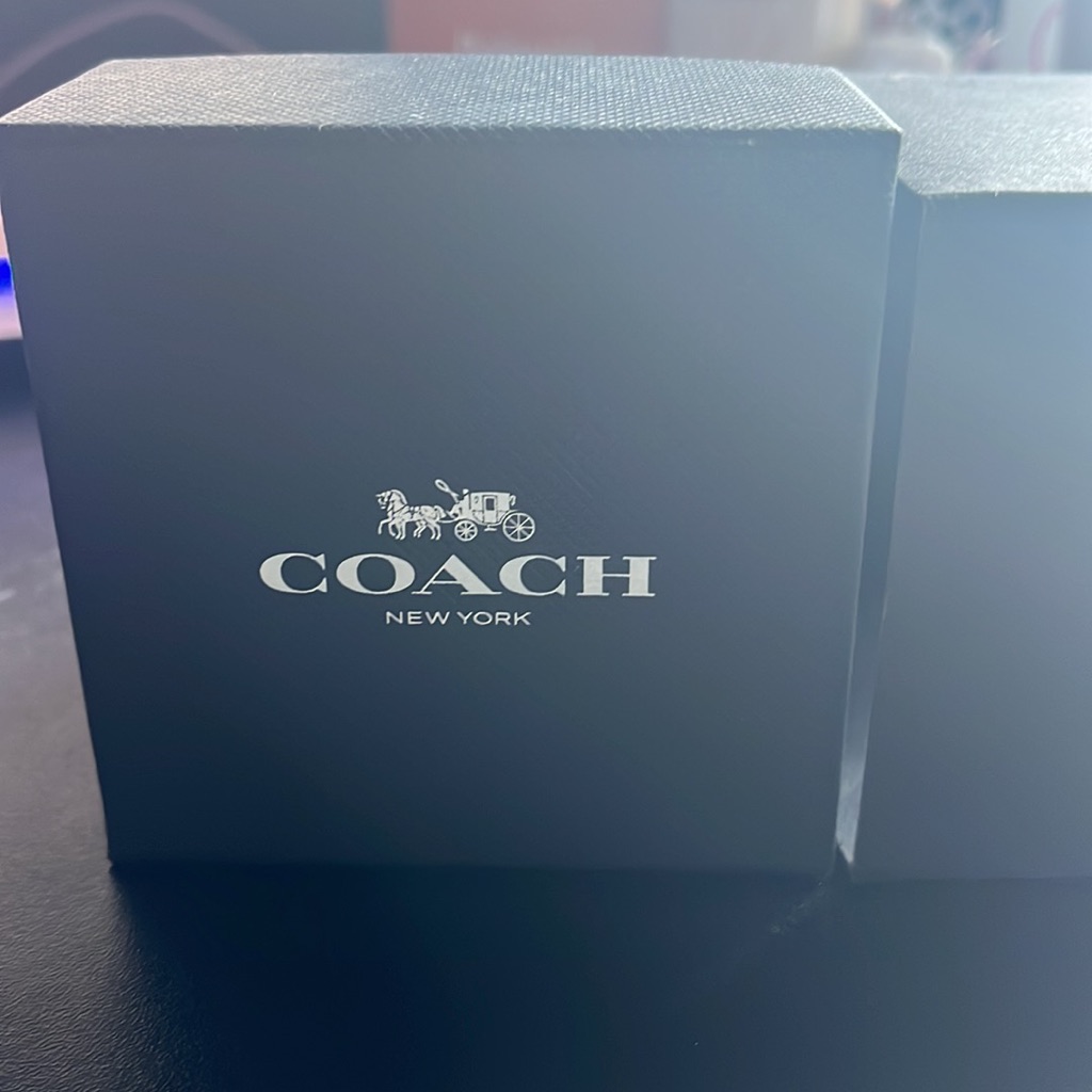 Coach Jewelry Box With Pillow Coach Booklet And Sleeve For Box Coach Jewelry Box With Pillow Coach Booklet And Sleeve For Box